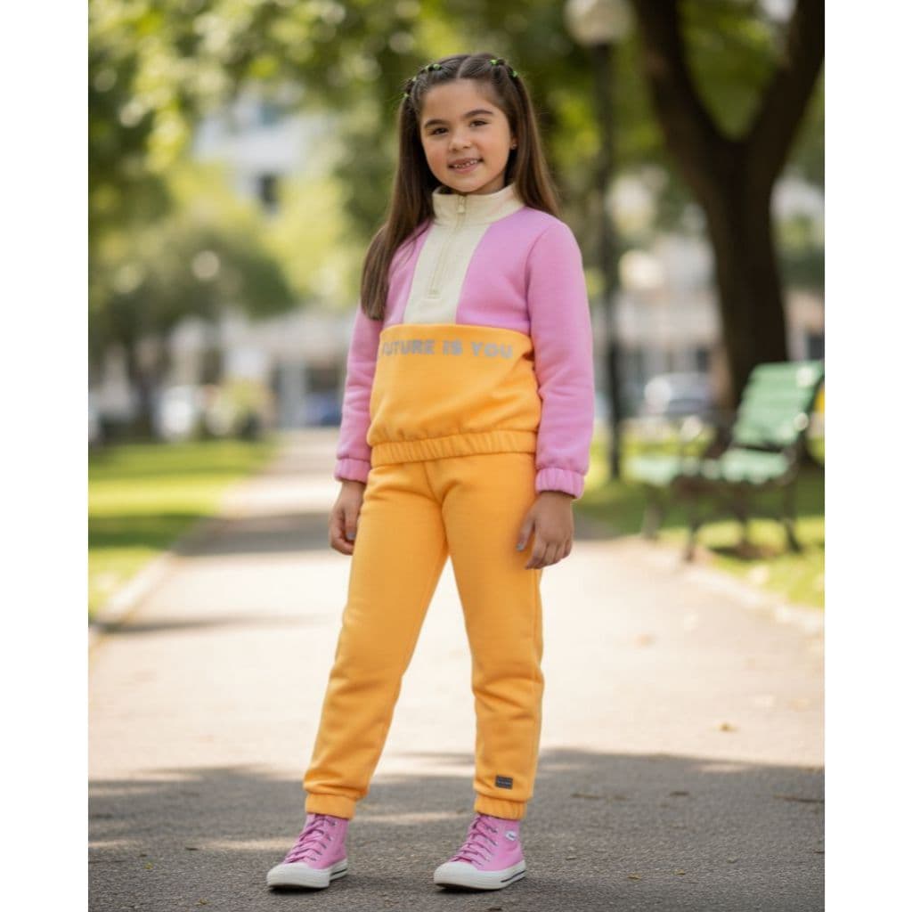 Conjunto feminino infantil 10, 12, e 16 - nova coleção de inverno. Linha Premium
