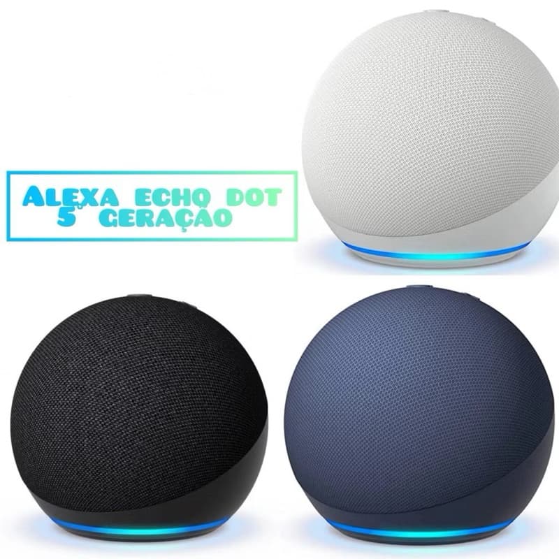 Nova Alexa echo dot 5° Geração Lançamento 2022.