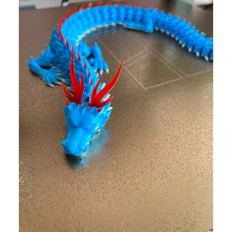 DRAGÃO ARTICULADO 40cm