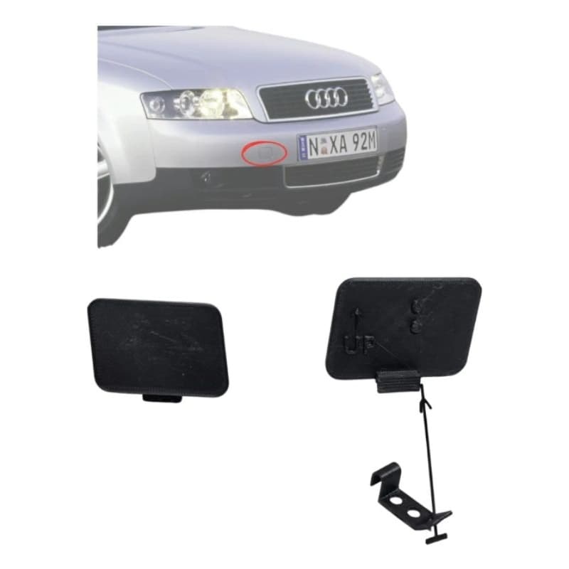 Tampa Reboque Parachoque Dianteiro Audi A4 2002 2003 2004