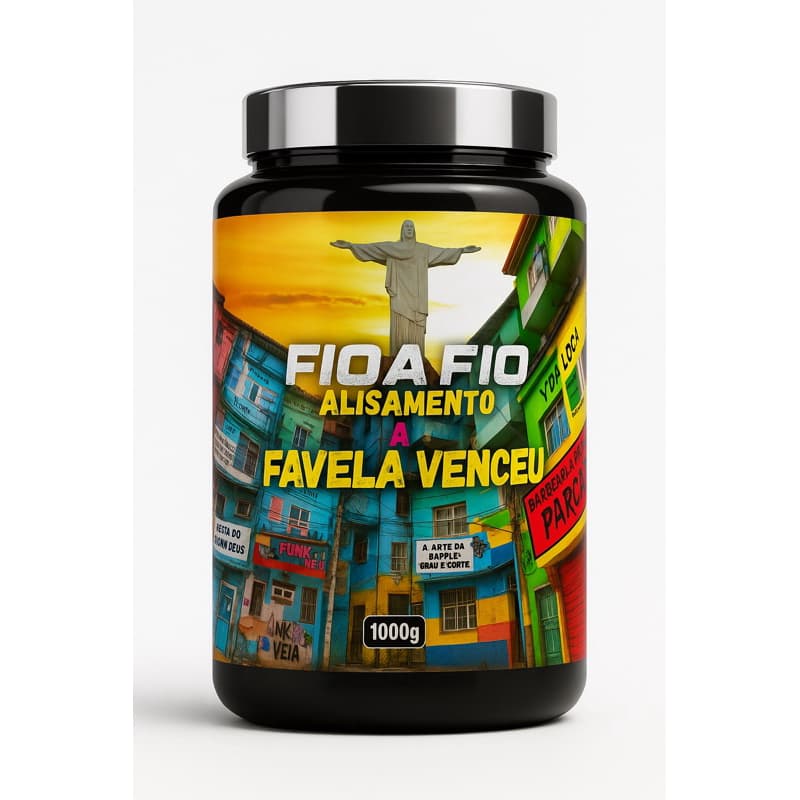 Alisamento a Favela Venceu Fio  Fio 1 kilo