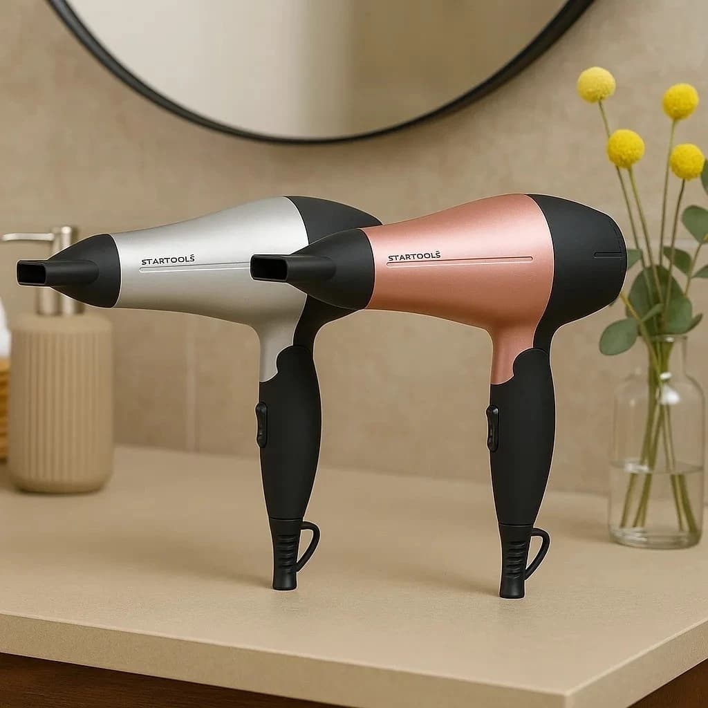 Secador Cabelo Profissional Iônico Quente Frio Potente Escova Modeladora Ondular Pontas Molhado Seco