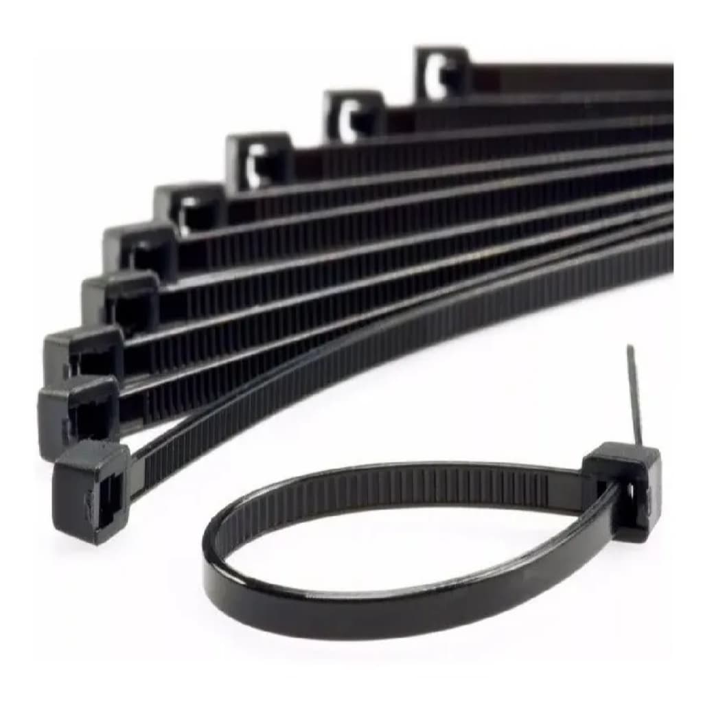 Pacote 1000 Abraçadeiras Nylon Enforca Gato 2,5mm X 100mm