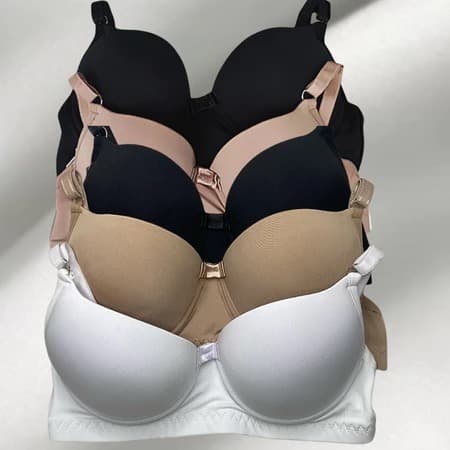 Kit C/3 Sutiã Soutien Reforçado com bojo Microfibra Sutias push up levanta seio