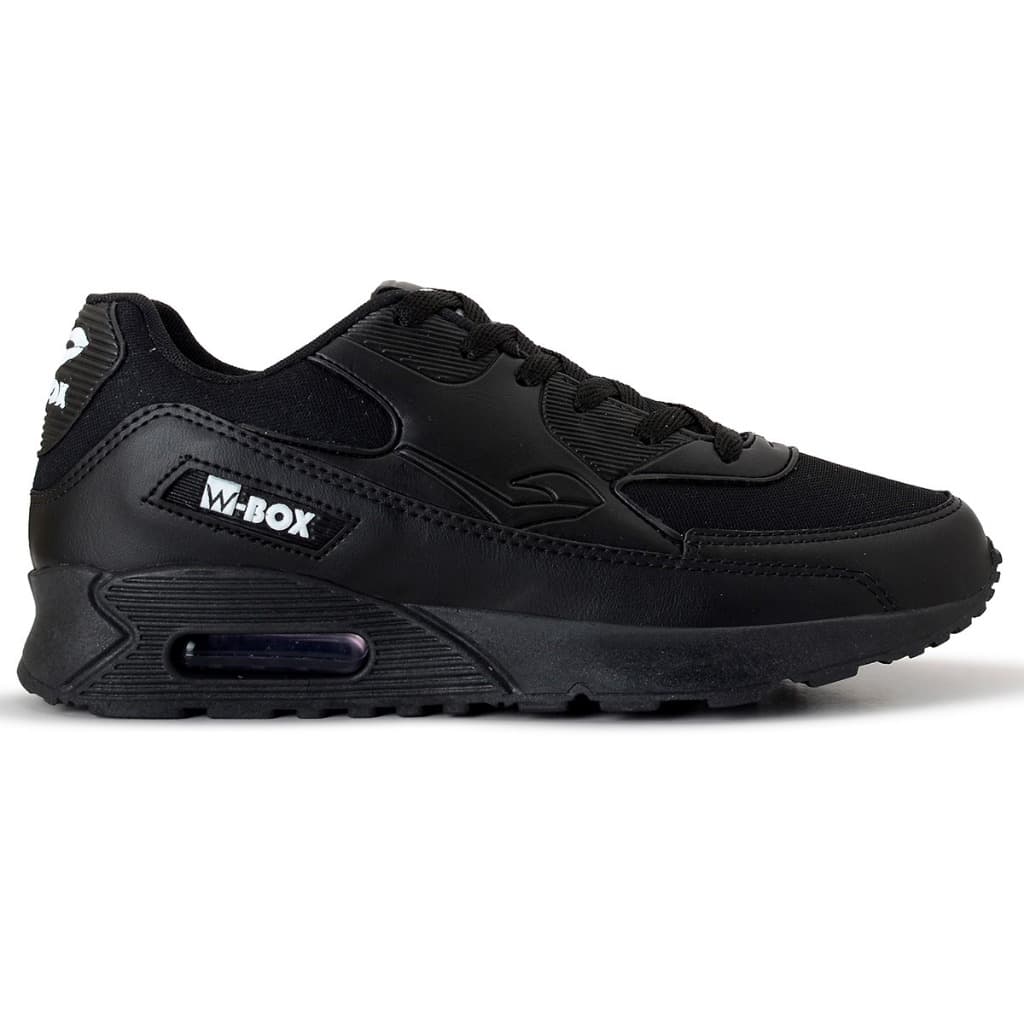 Tenis W Box PRETO PRETO Unissex Promocao Esportivo Confortavel Envio Rapido Corrida
