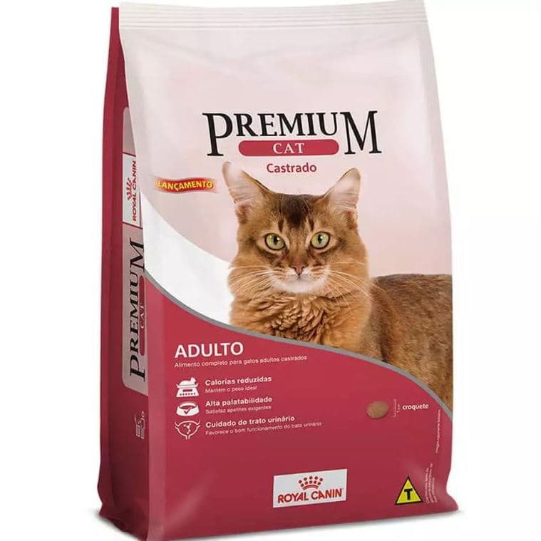 Ração Para Gatos Castrados Premium Cat 10kg Royal Canin