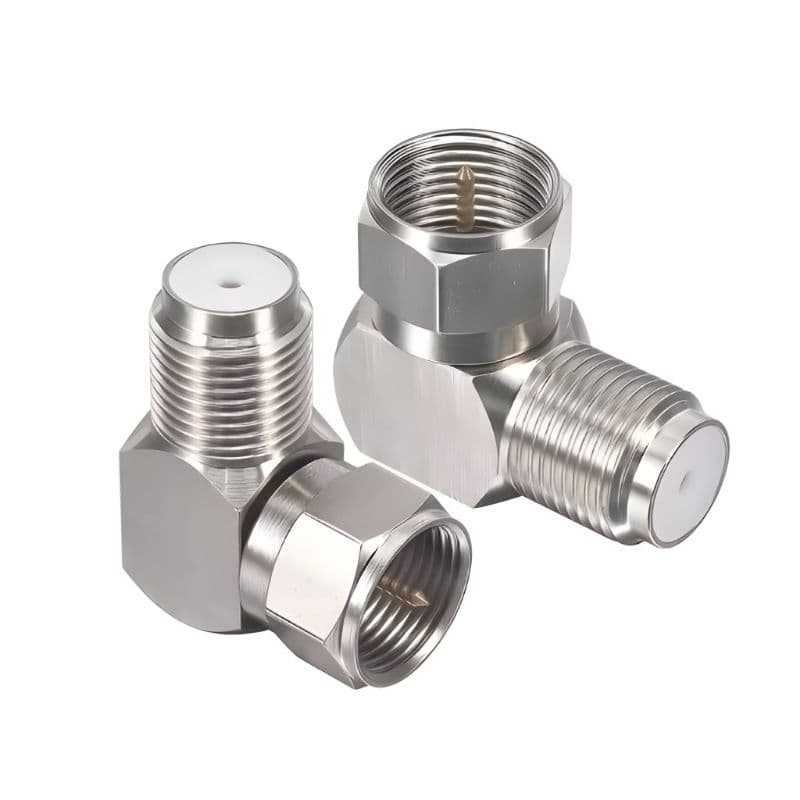 Adaptador F Macho para F Fêmea 90º