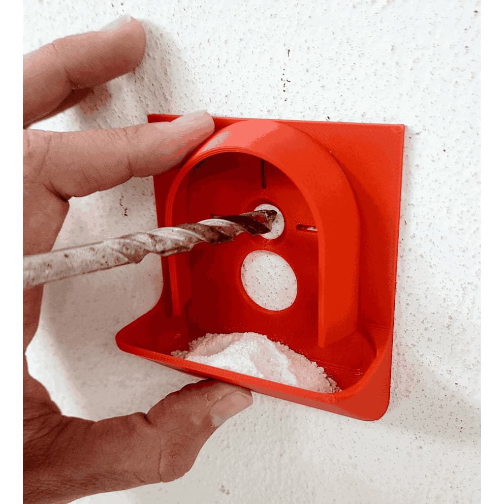 Guia de Perfuração e Coletor de Poeira Profissional Coletor de Pó