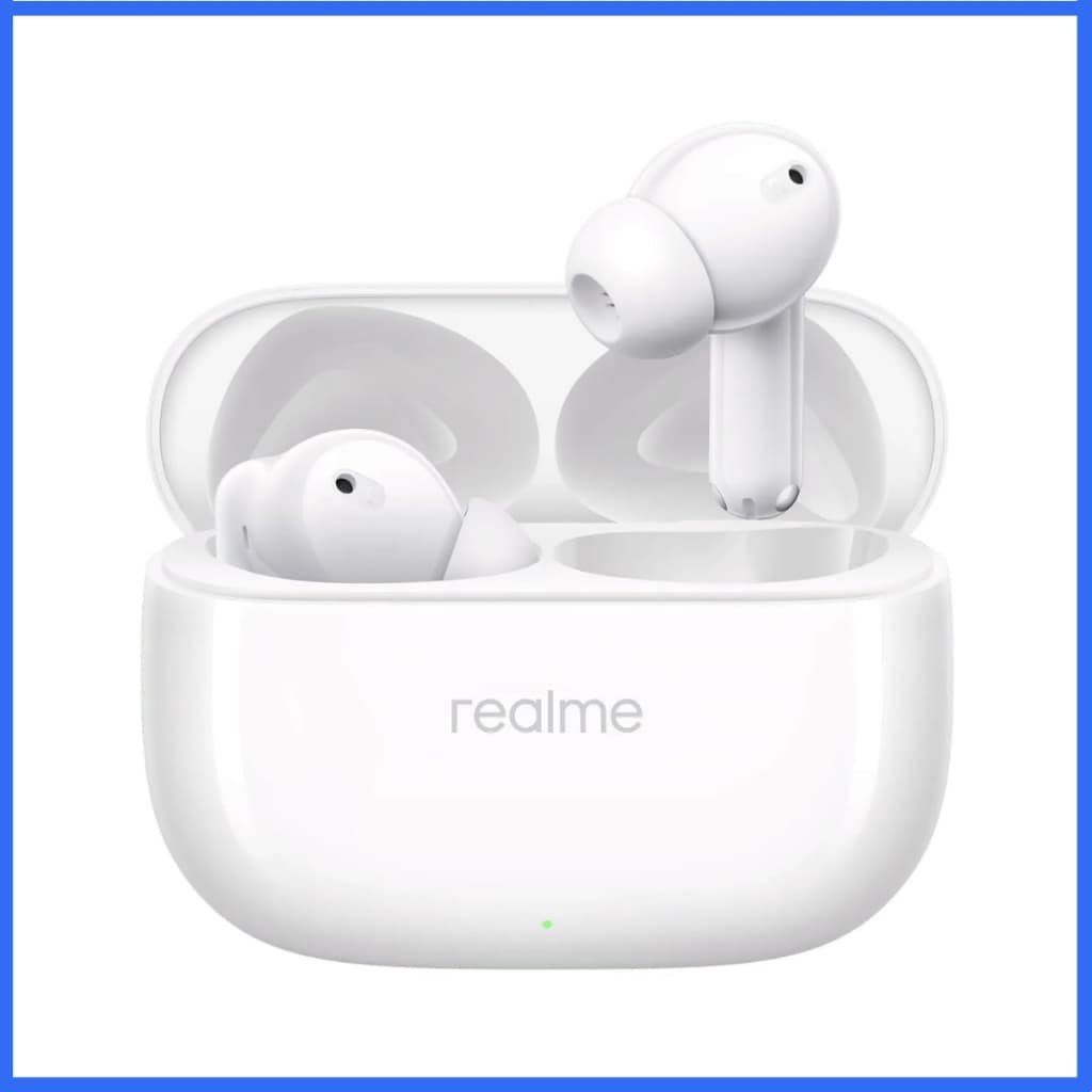 Fones de Ouvido Realme Buds T310 Bluetooth 5.4 intra-auriculares sem fio com ANC híbrido de 46 dB
