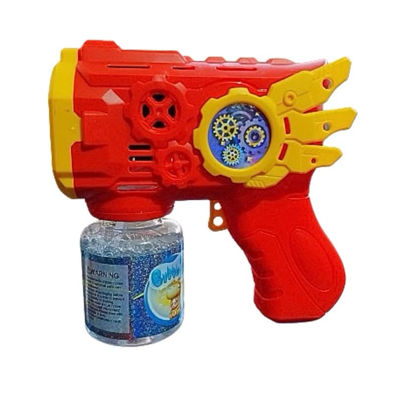 2025Brinquedo Lança Bolhas De Sabão Automática com Luz crianças arma arminha