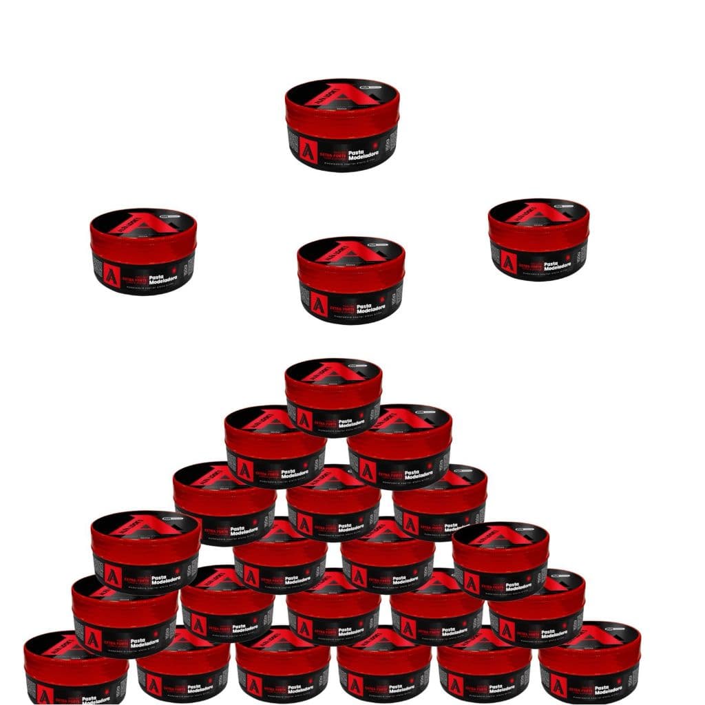 KIT ALFA LOOKS COM 24 MODELADORA TRADICIONAL DE 150G