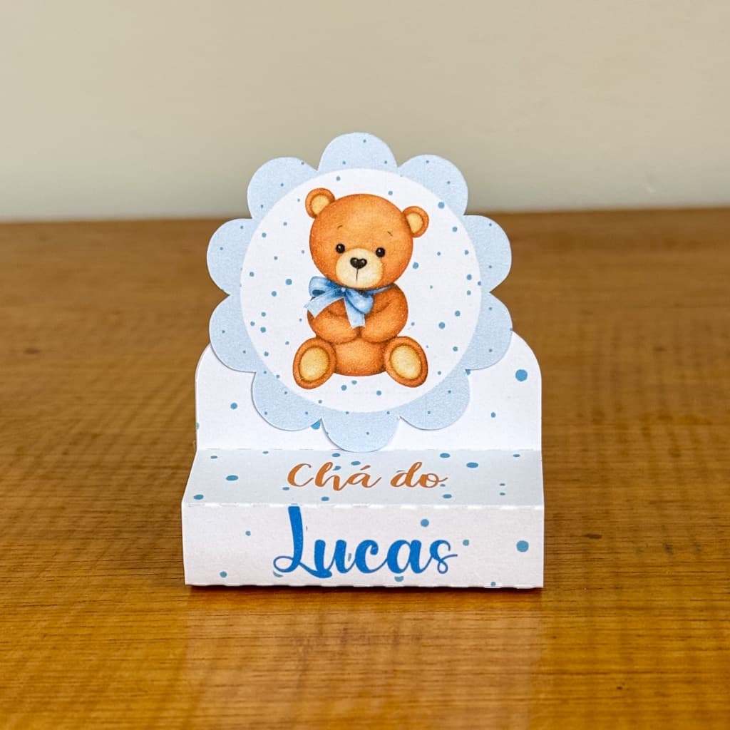 PORTA BIS DUPLO URSINHO AZUL