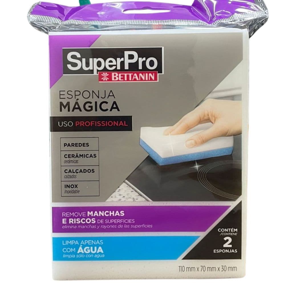 Kit 2 Esponja Amarelo Magica EsfreBom