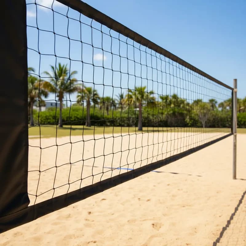 Kit Rede de Futevôlei Oficial 9,50m + Fita de Marcação 9x18 Cor Preto