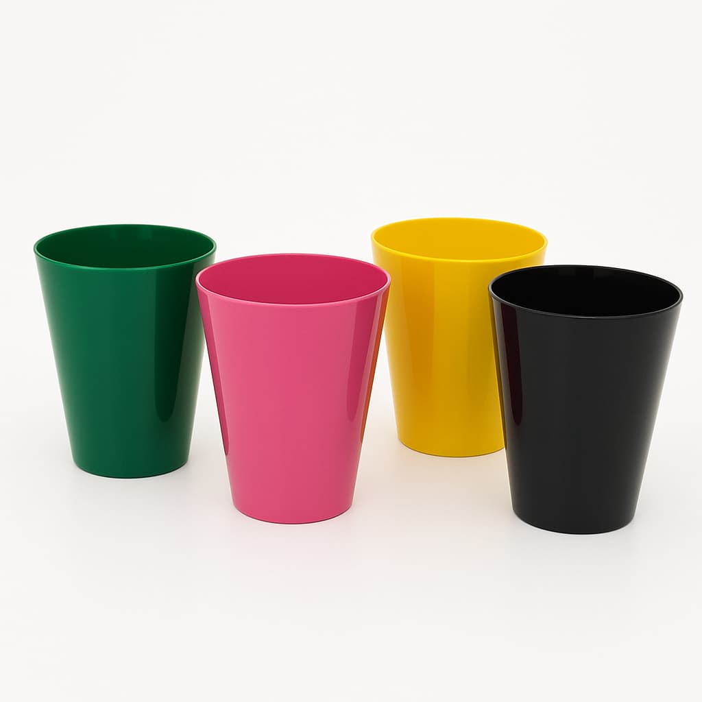 Kit 120 Unidade- Copo para Festa Infantil 220ml – Semi Descartável, Colorido e Resistente