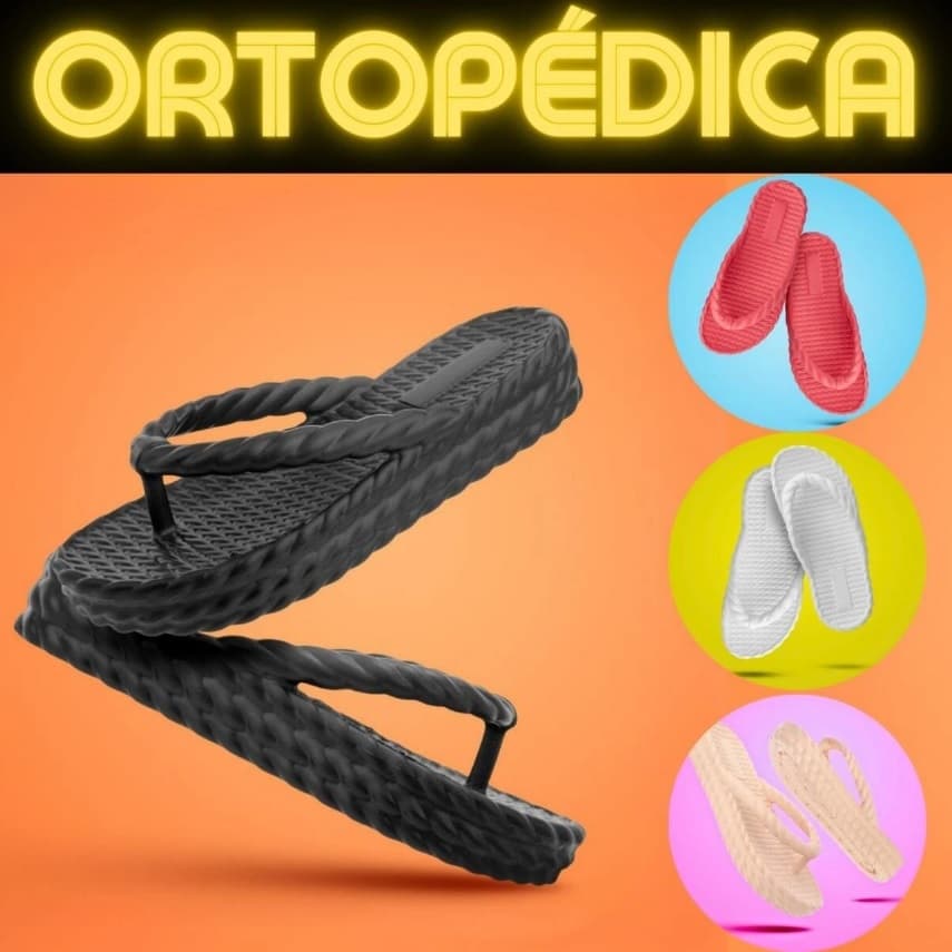 Sandália Chinelo Feminino Trançado Plataforma Nuvem Mega Oferta