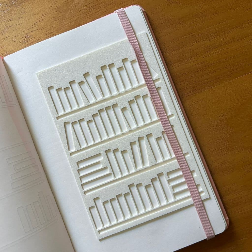 Planilha de rastreamento de leitura / Molde de livros para bullet journals e planner literários