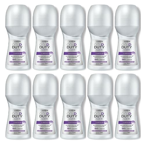 Kit com 10 Desodorantes Antitranspirante Roll-on Clareador 48ml cada - Avon