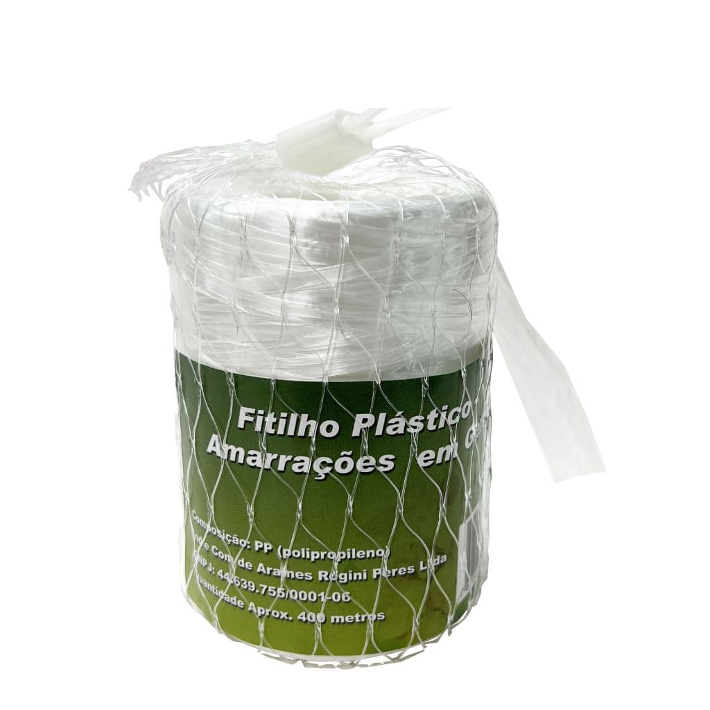 FITILHO BRANCO PARA AMARRACAO 1 UNID 400METROS CAIXAS, PRESENTES SACOLAS ETC