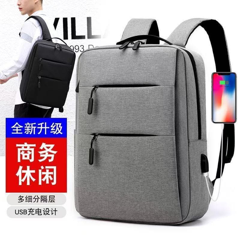 Mochila Masculina e Feminino Resistente à água com Usb