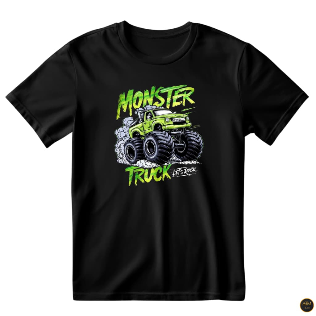 Camisa Unissex Monster Truck Carro Gigante Camiseta Estampada Linda 100% Algodão - Envio Imediato