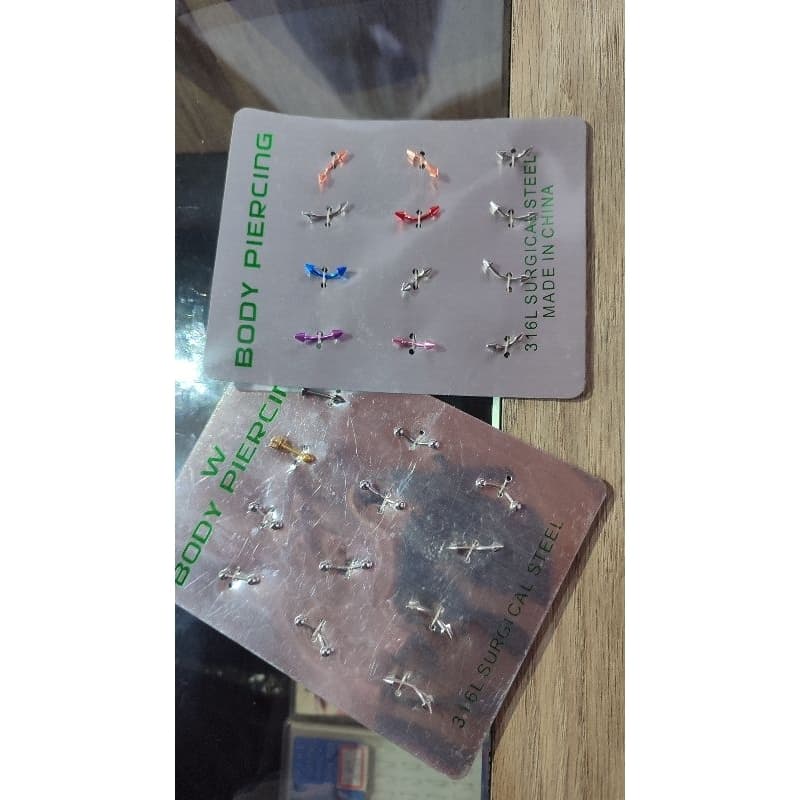 Piercing Spike Pra Sobrancelha Piercing Estiloso para Sobrancelhas Body Piercings