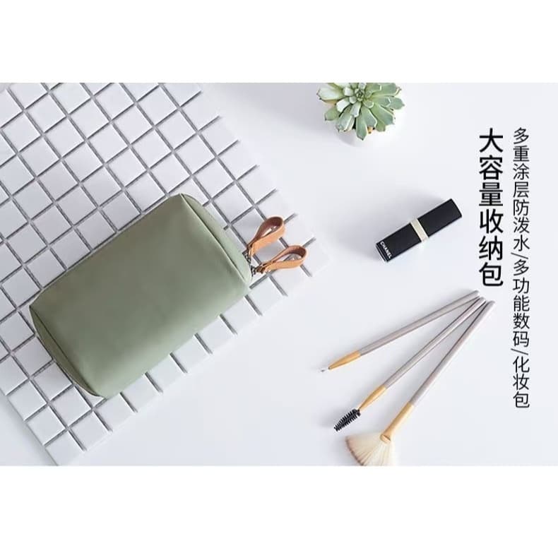 Mulheres Multifuncional Viagem Cosméticos Bolsa Maquiagem Produtos De Higiene Pessoal À Prova D'água De Armazenamento Po