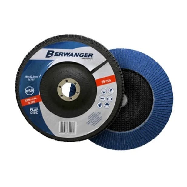 Kit 5/10/15/20 Disco Flap 4 115x22mmnp50 Berwanger
