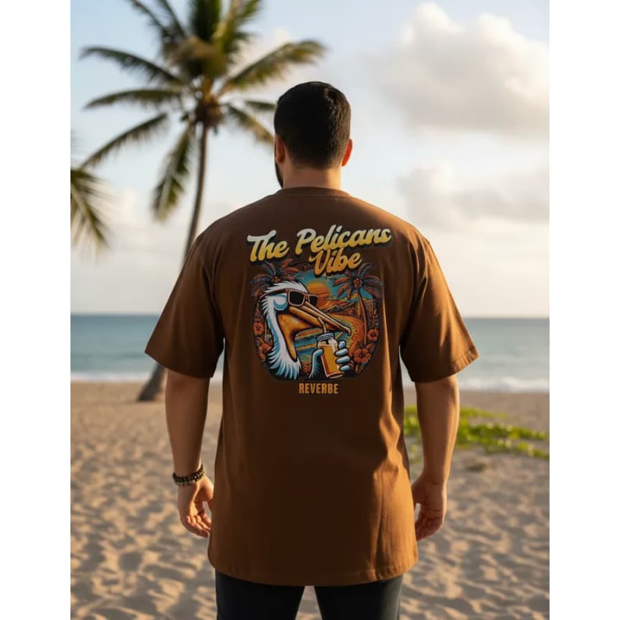 Camisa Pellicans Oversized Street Algodão Premium