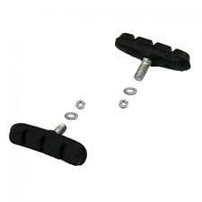 4 Sapatas Rosca Vbrake Preta 50mm (2 pares)