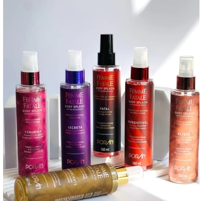 Body Splash Linha Femme Fatale - Porán