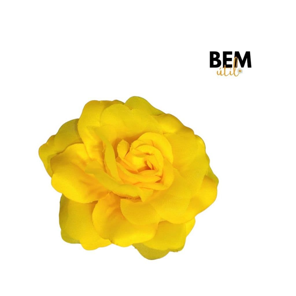 Presilha/ Broche Rosa Flor De Cabelo - DIVERSAS CORES E MODELOS