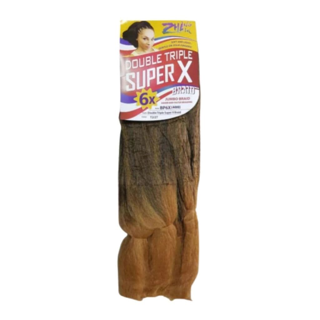Cabelo Jumbo Super x 400 gramas cor t2/27 Box Braid E Tranças