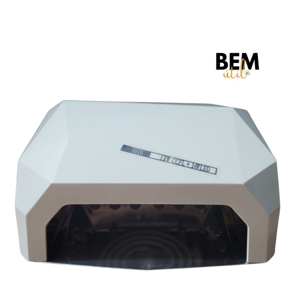 CABINE LÂMPADA DE UNHAS LED PROFISSIONAL 36 W DIAMOND DESIGN NAIL DECORATION