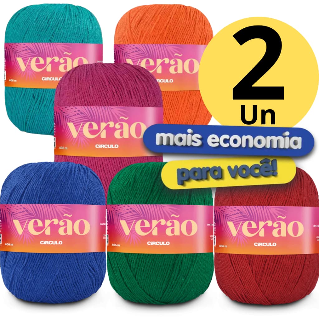 Fio Linha VERÃO CÍRCULO 150G 366M