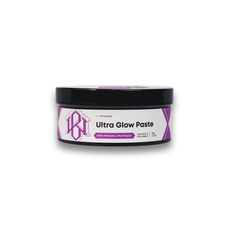 Pomada Ultra Glow Paste 70g Ultra Fixação - Black White