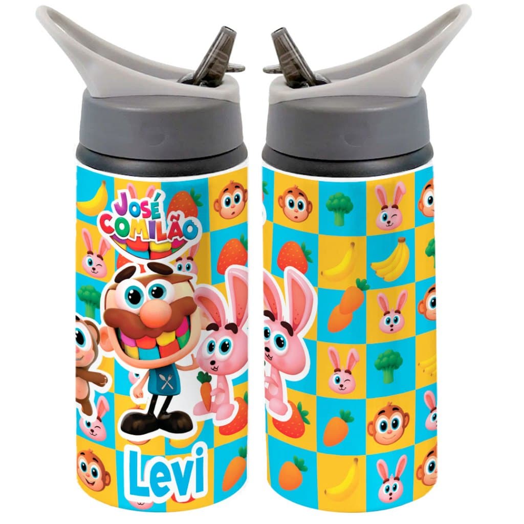 Garrafa Personalizada José Comilão Squeeze