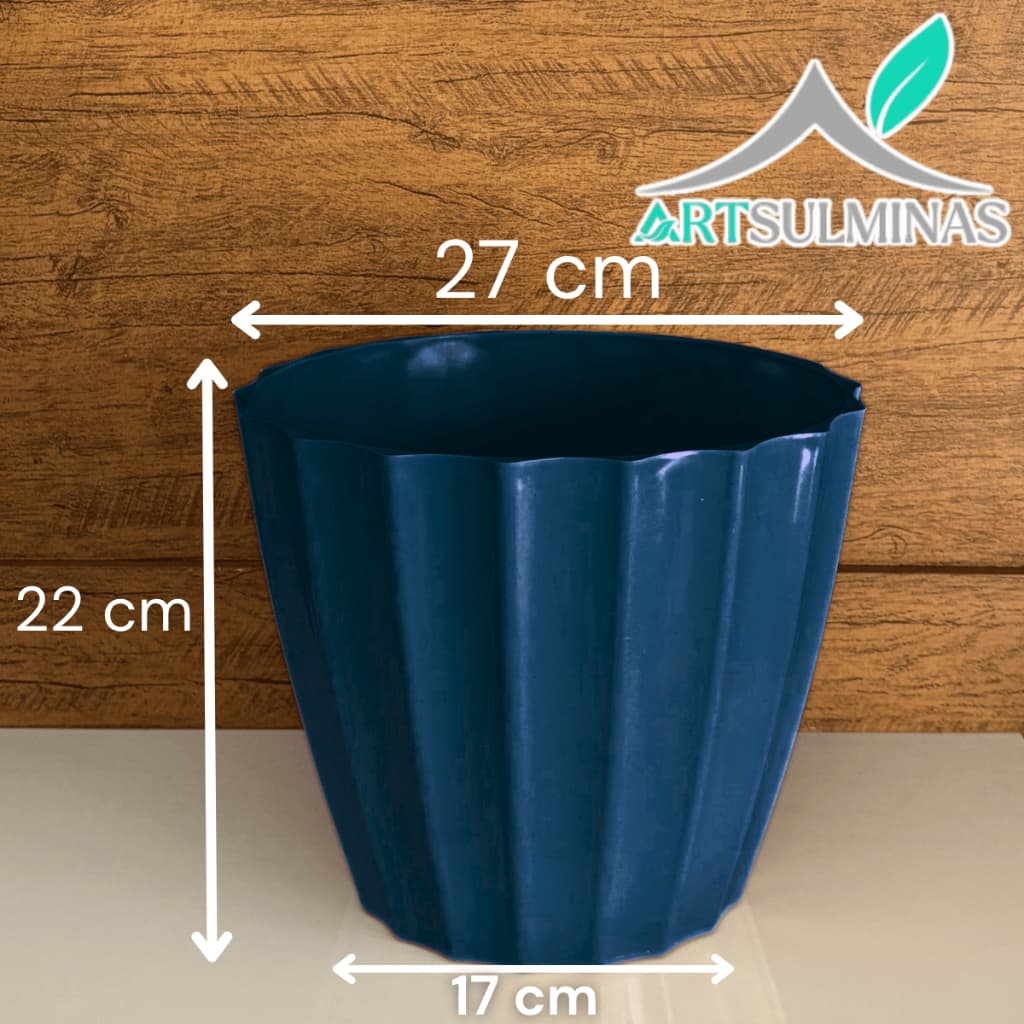 Vaso cachepô N5 de plantas para flores artificial natural decorativo ideal para mesa sala casa