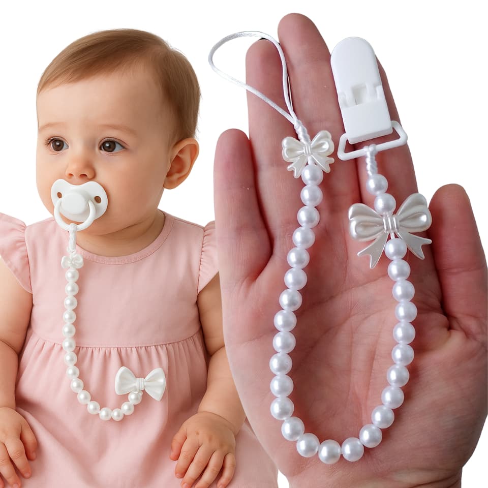 Prendedor Chupeta batizado personalizado anjinho infantil menina menino bico religioso aniversário
