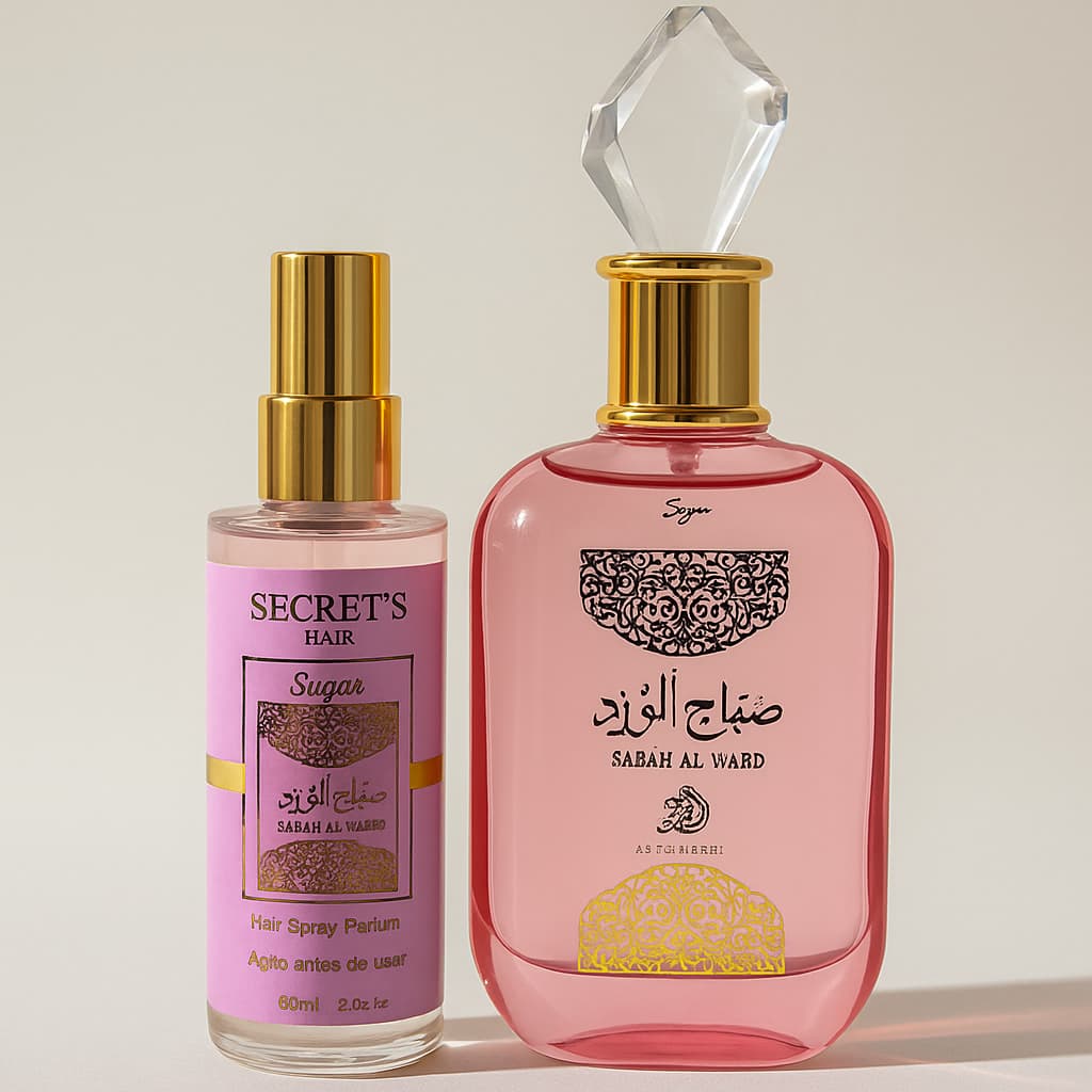 Perfume Capilar Secret’s Hair Sabah Sugar 60ml - Doce Oriental, Luxuoso, Alta Fixação e Projeção