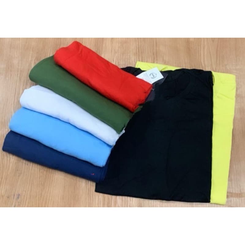 Kit 03 Camiseta Masculina Lisa Básíca 100% Algodão Casual