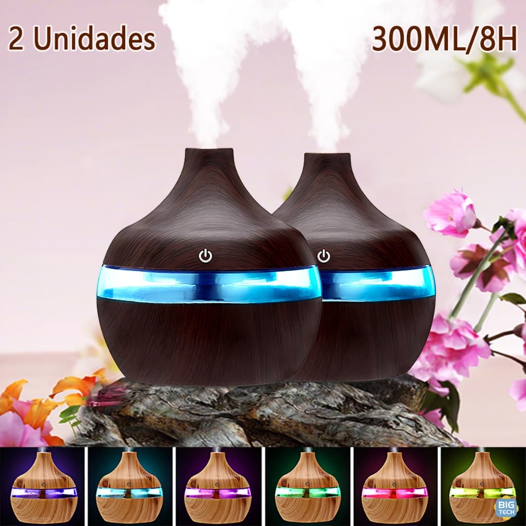 Umidificador De Ar Difusor De Ambiente Purificador  Portátil Para Quarto Usb Led Purificador De Ar