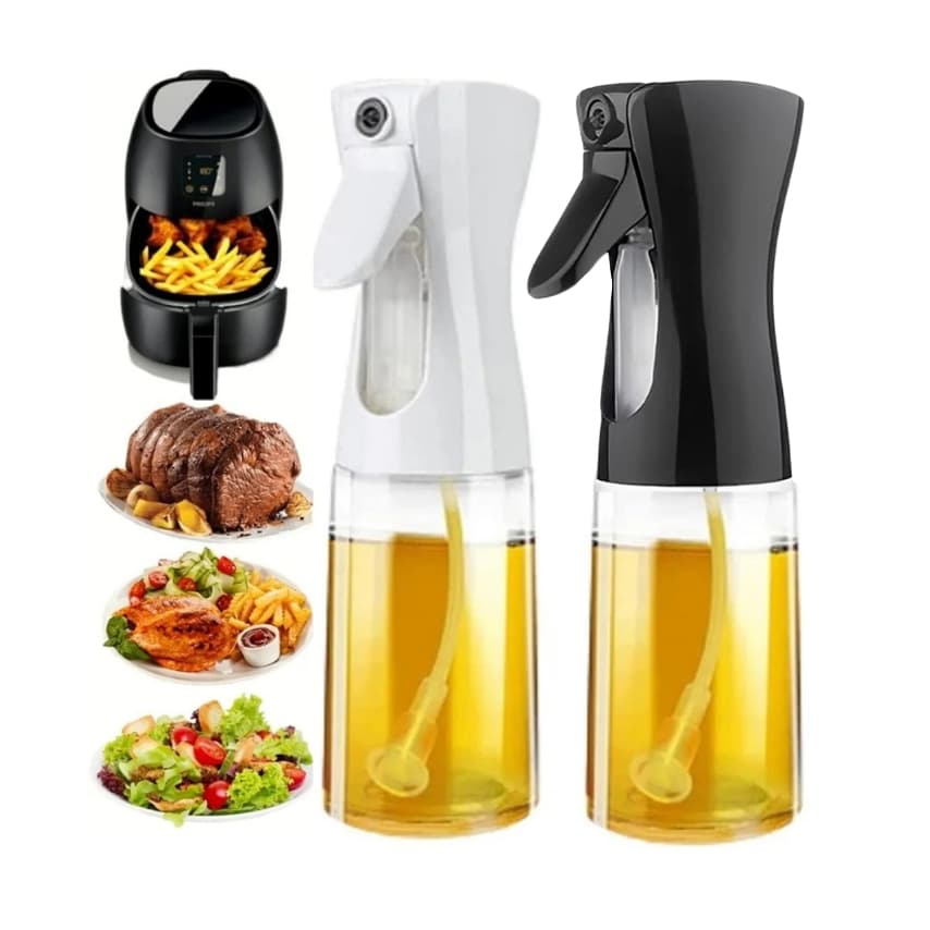 Spray Borrifador Pulverizador vidro Frasco Kits Multifuncional Azeite água Óleo Vinagre 220ML/470ML