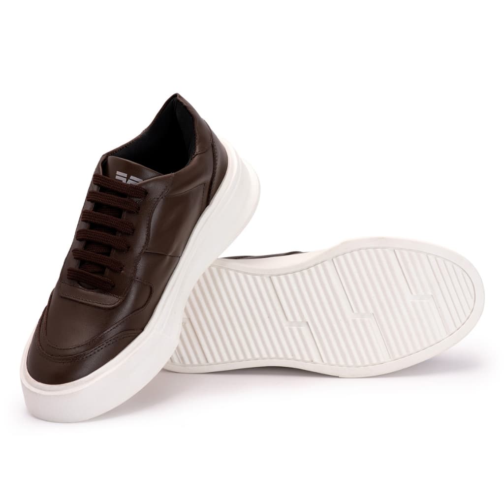 Sapatênis Masculino Couro Legítimo Focal Flex 60220 Pettinari – Conforto e Estilo