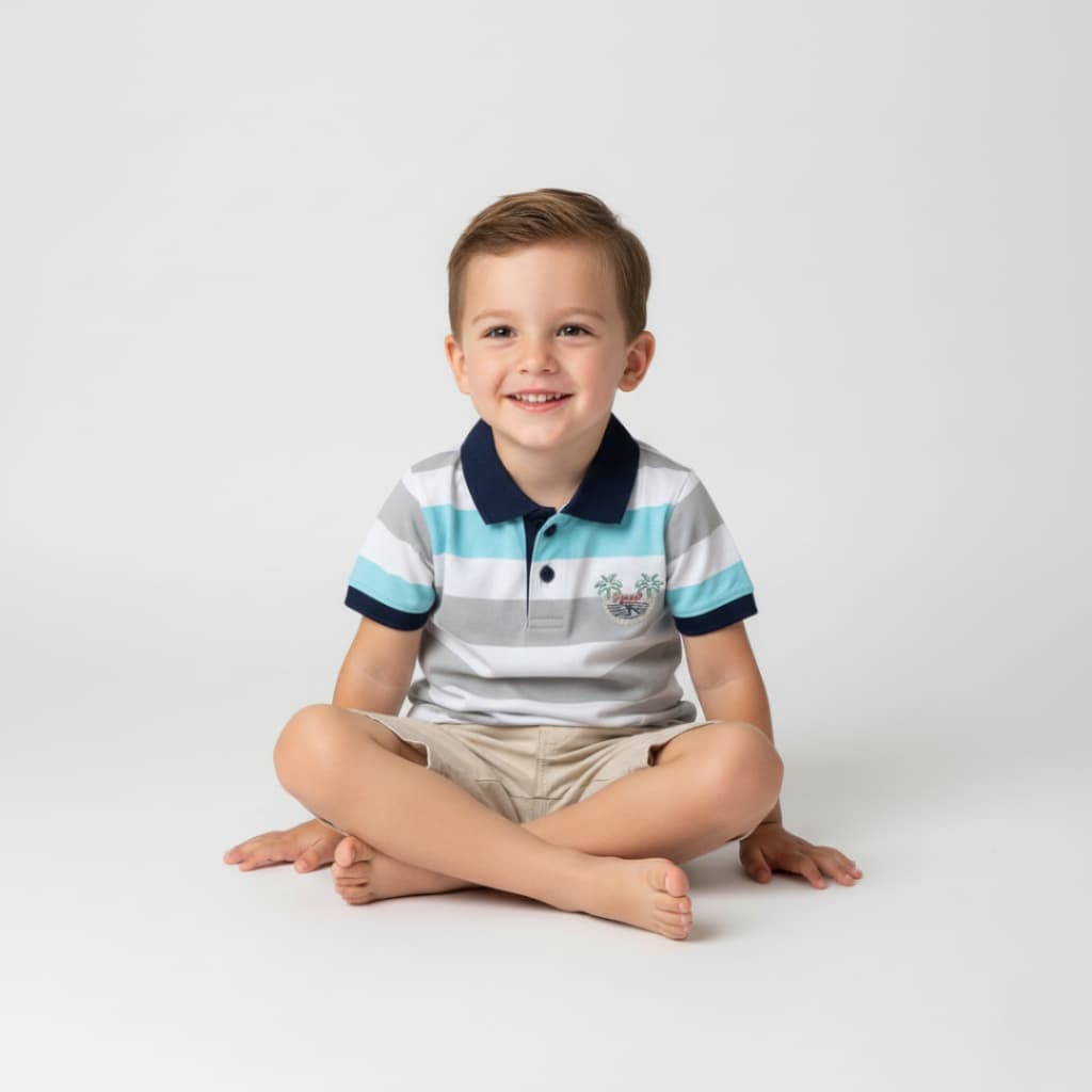 Camisa Polo Infantil Menino Abrange