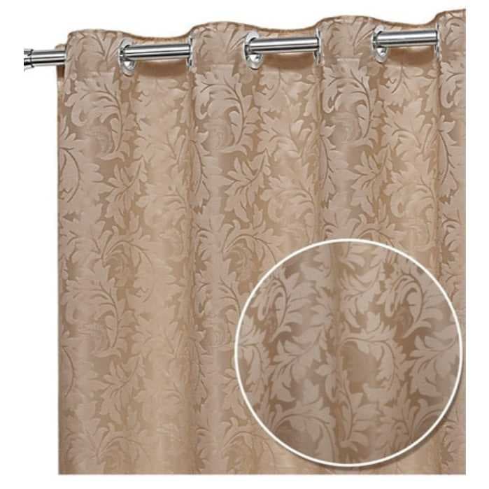 CORTINA 3 METROS PARA SALA JACQUARD PREMIUM