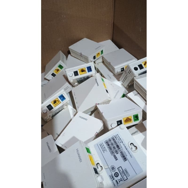 KIT 10 ONU HUAWEI BRIDGE GPON  OU EPON MODELO EG8010H, E HG8310M E FONTES