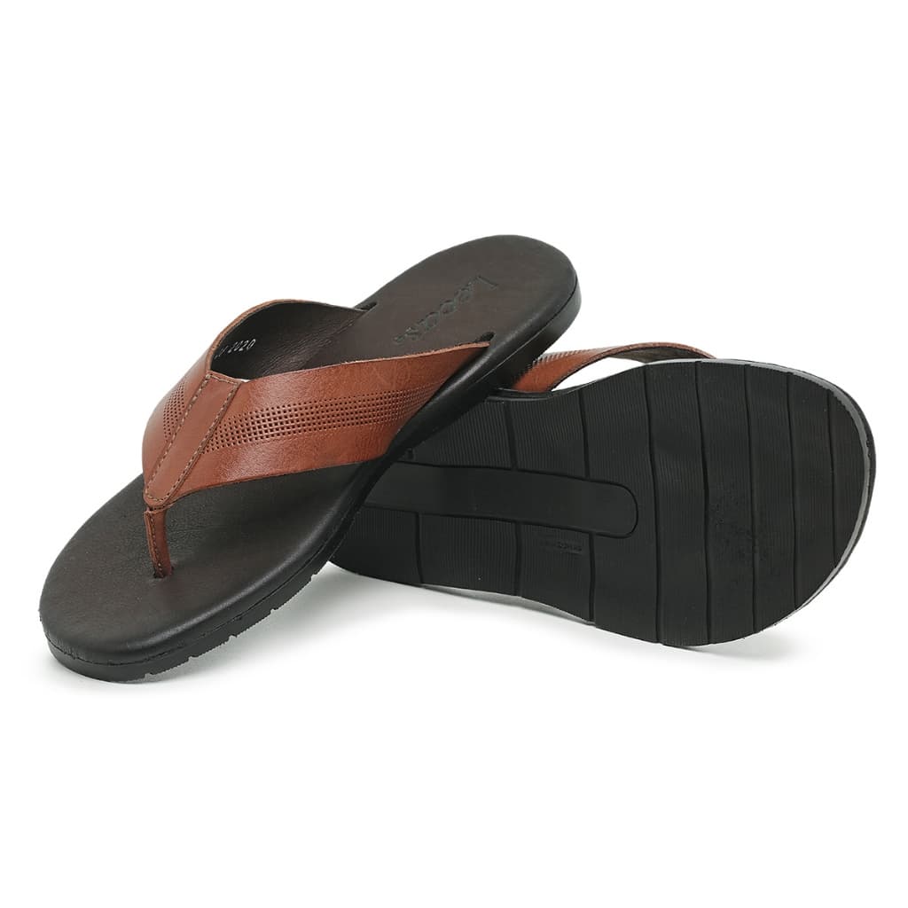 Chinelo Masculino Feita a Mão de Couro Nature ou Floter Lecas