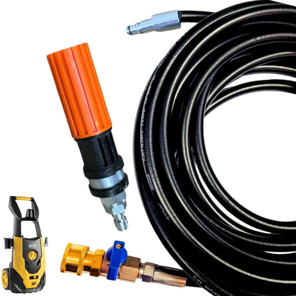 Mangueira com Registro Engate Rápido + Bico Variador Para Lavadoras Tramontina Master