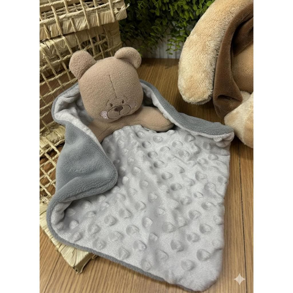 Naninha de Pelúcia Hipoalergênica, Naninha Bebê Hipoalergênica, Naninha Baby, Naninha Personalizada, Naninha Infantil